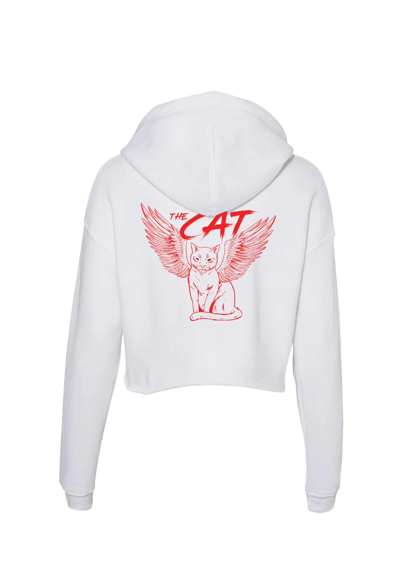 Red Wings "THE CAT" DeBrincat Women's Crop Hoodie 2023