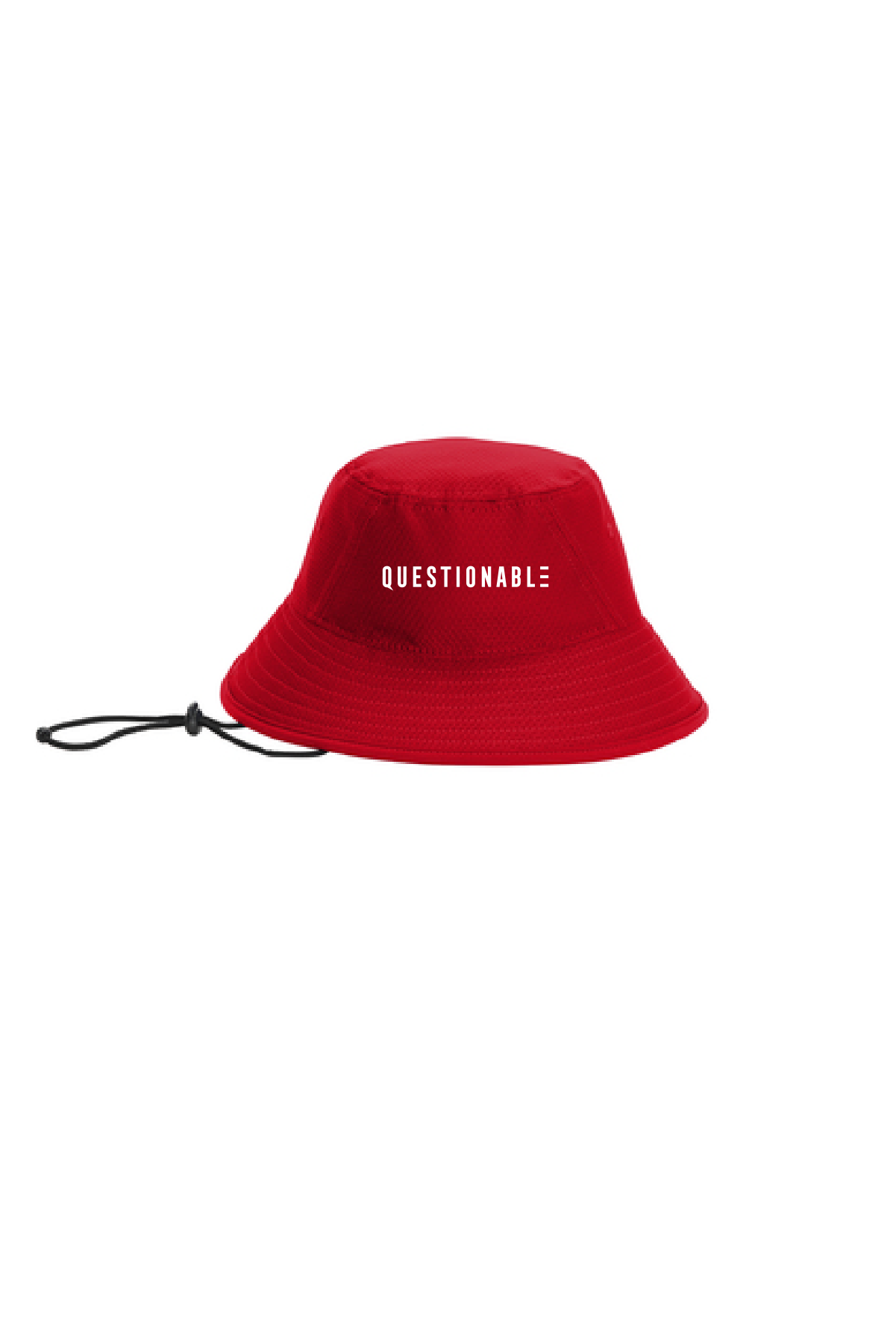 Questionable - Embroidered New Era Bucket Hat