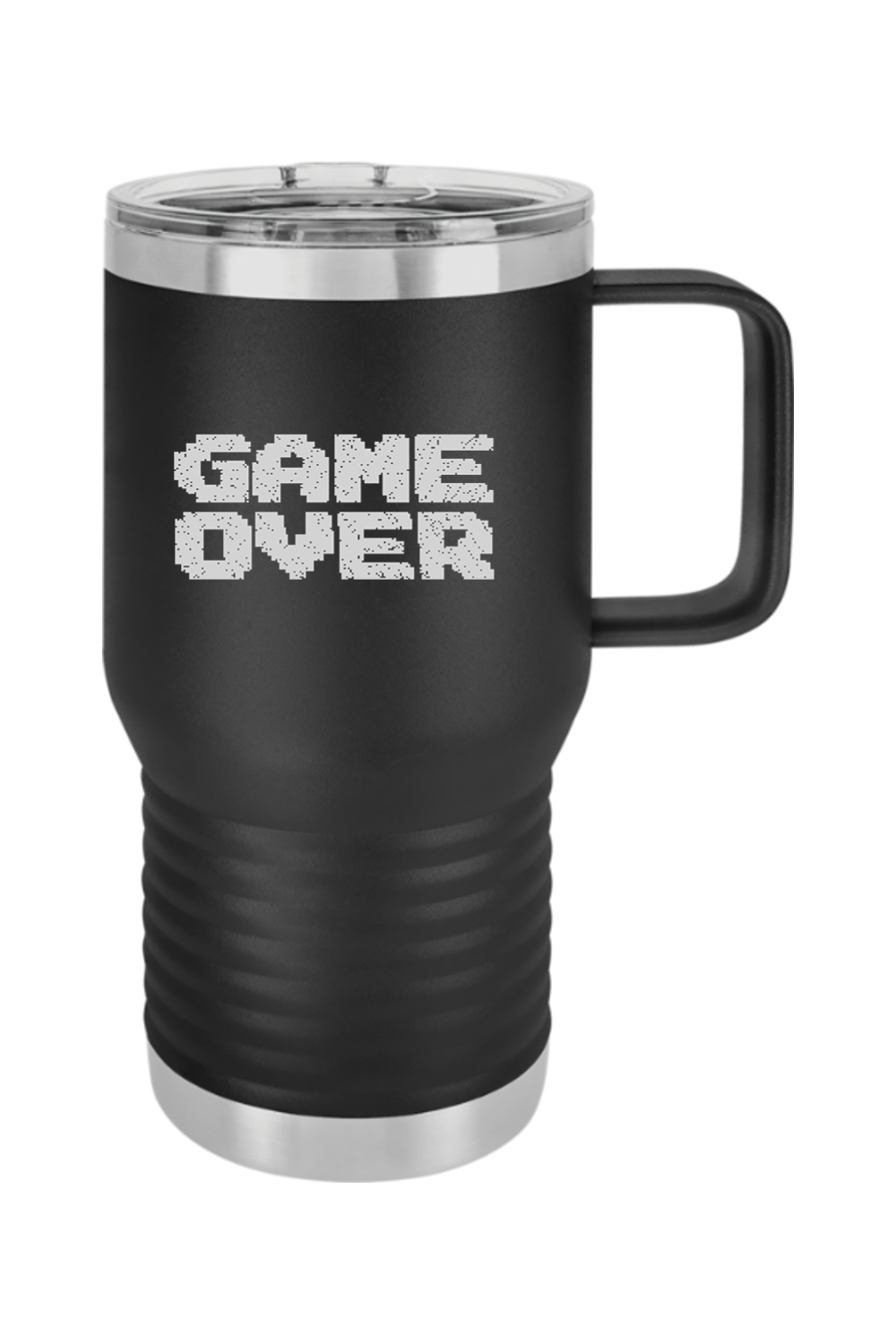 Game Over 20 oz Vacuum Insulated Travel Mug with Slider Lid