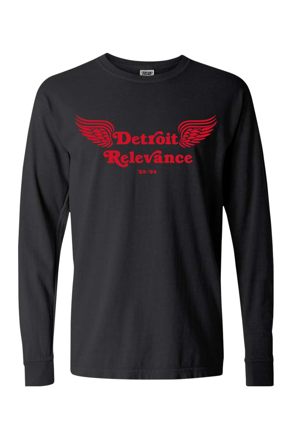 Detroit Relevance 2023 - Red Wings Long Sleeve Tee