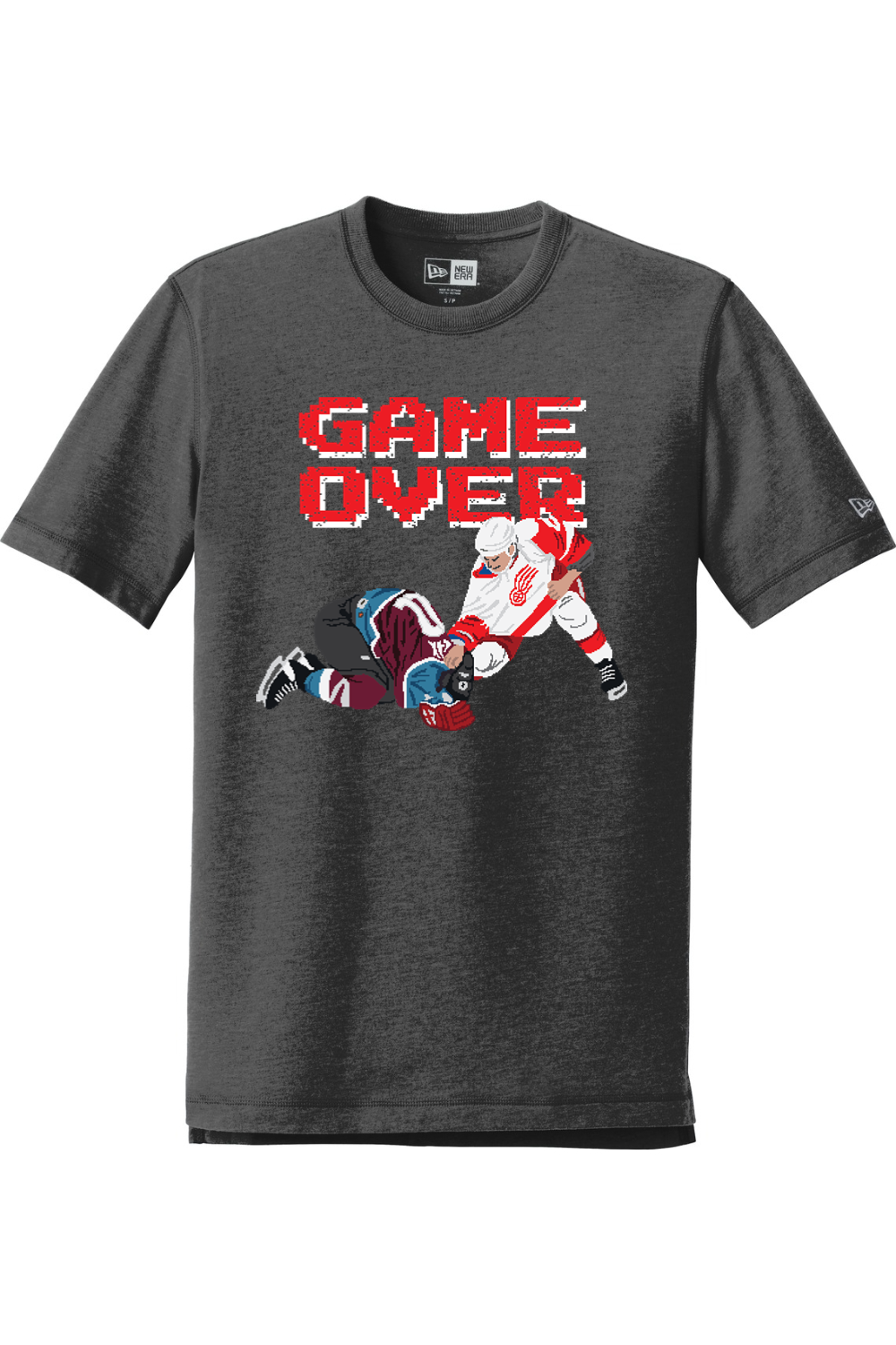 Game Over - New Era Sueded Cotton Blend Wings Tee