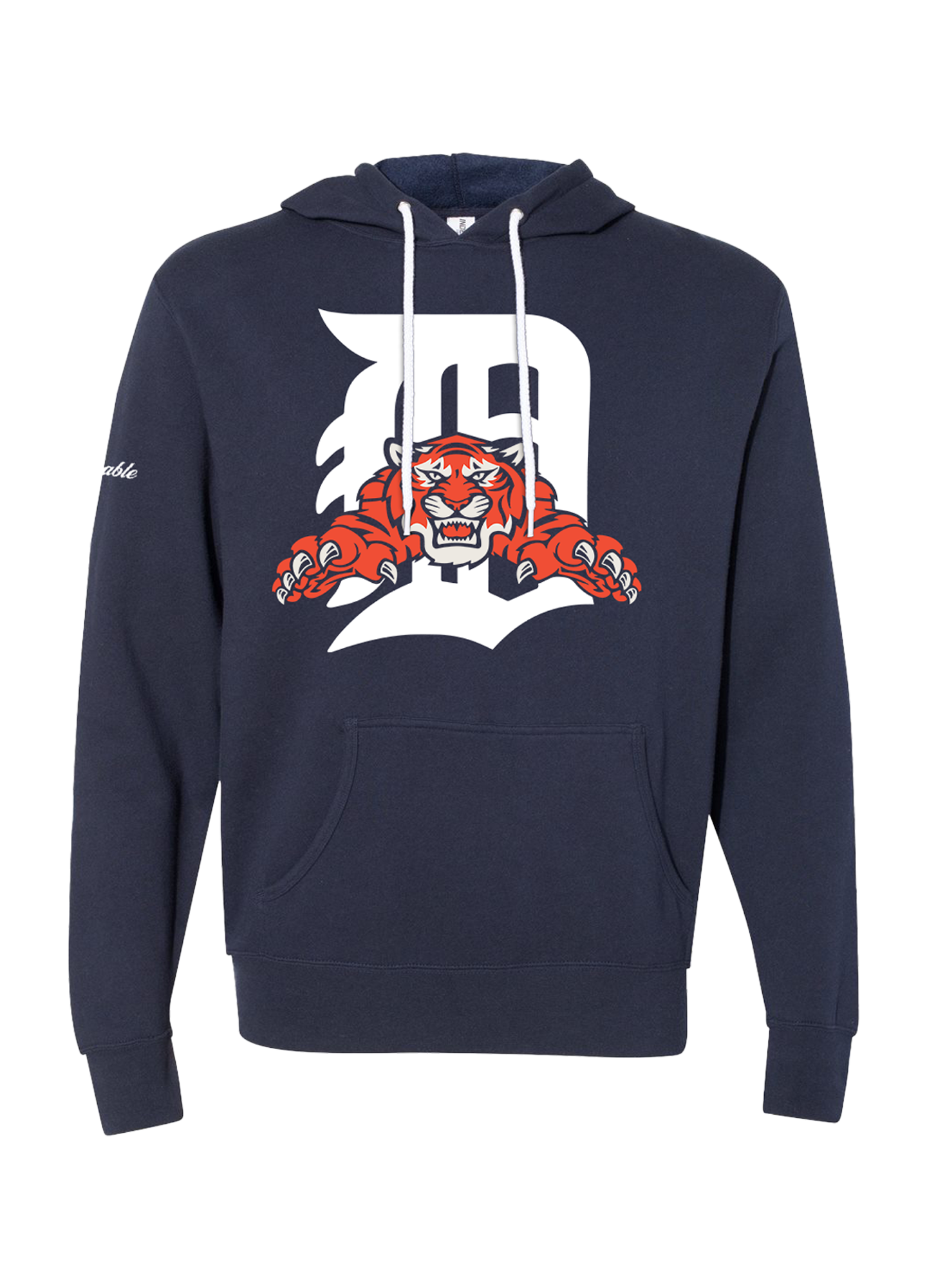 Blue Questionable Tigers Hoodie